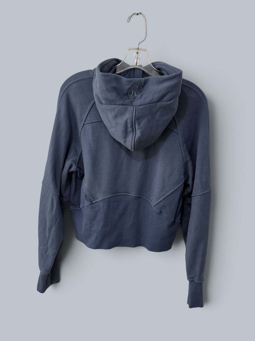 Lululemon Scuba Oversized Half-Zip Hoodie Iron Blue - Picture 5 of 9